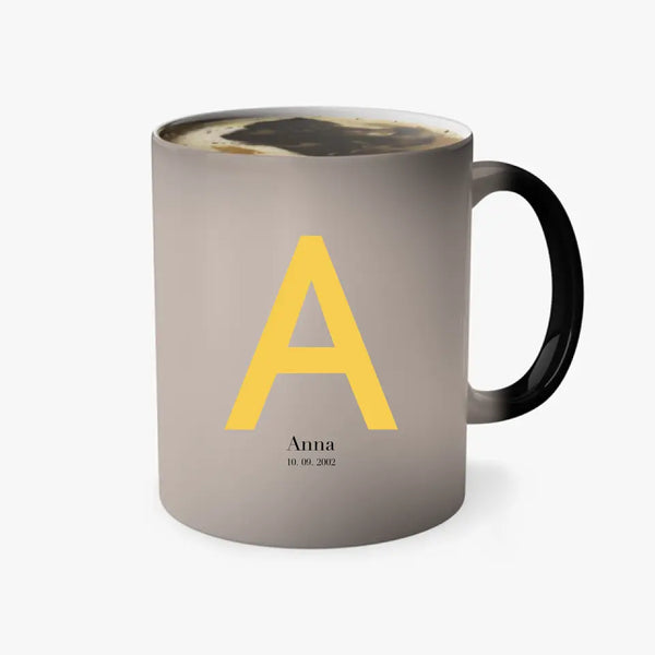 Personalisierte Tasse Alle - Initialenbild