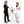 Laden Sie das Bild in den Galerie-Viewer, Fingerabdruck-Leinwand Hochzeit - Silhouette