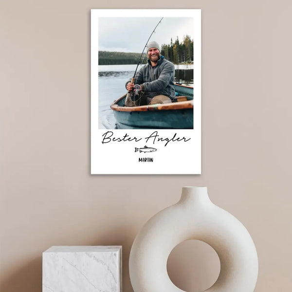 Personalisiertes Bild Angeln - Bester Angler