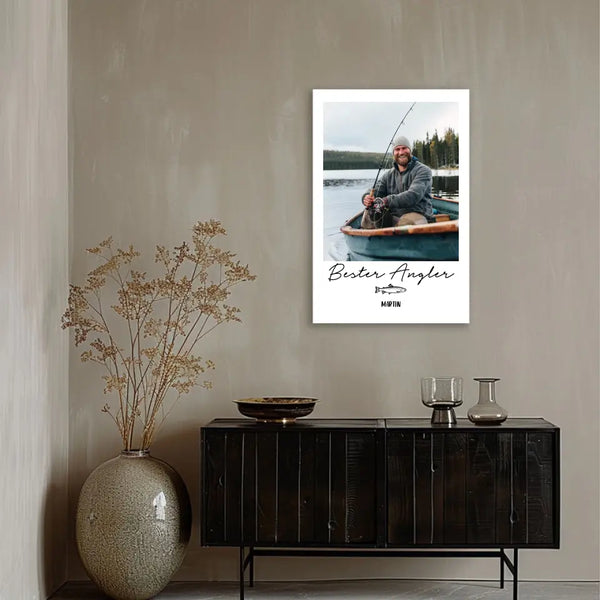 Personalisiertes Bild Angeln - Bester Angler