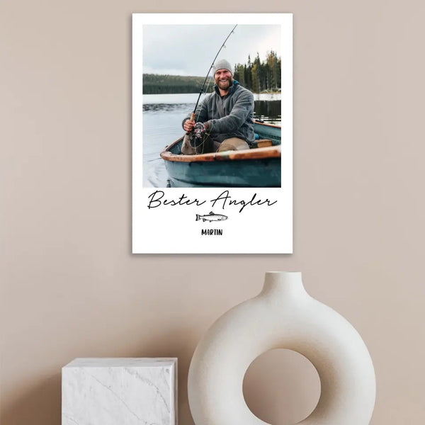 Personalisiertes Bild Angeln - Bester Angler