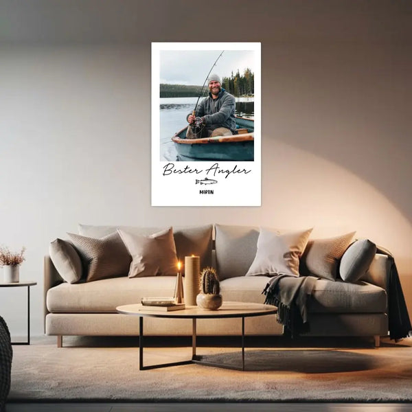 Personalisiertes Bild Angeln - Bester Angler