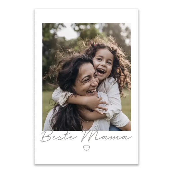 Personalisiertes Bild Muttertag - Foto Mama