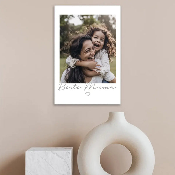 Personalisiertes Bild Muttertag - Foto Mama