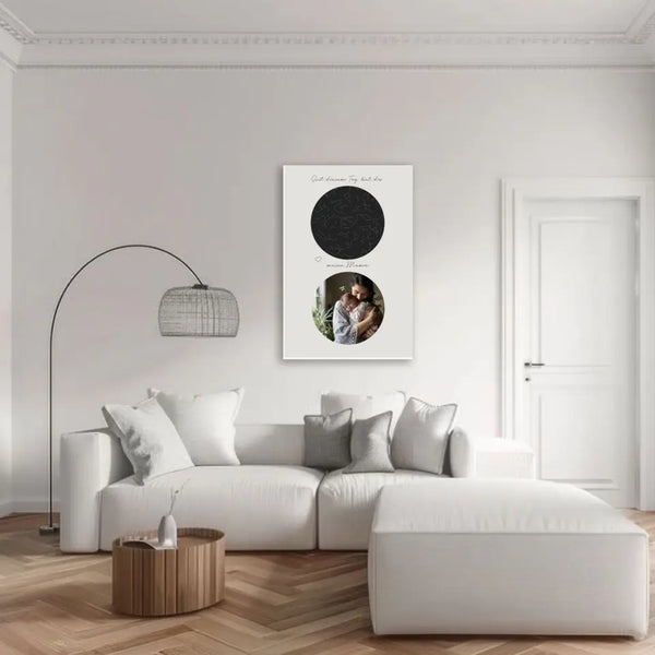 Personalisiertes Bild Muttertag - Tag an dem du meine Mama wurdest