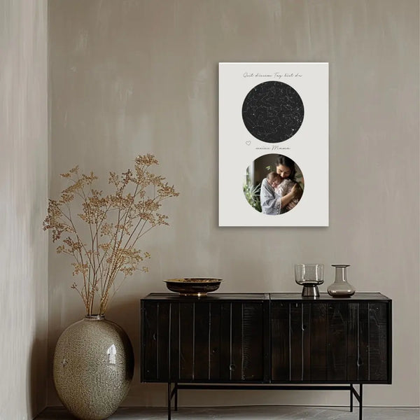 Personalisiertes Bild Muttertag - Tag an dem du meine Mama wurdest