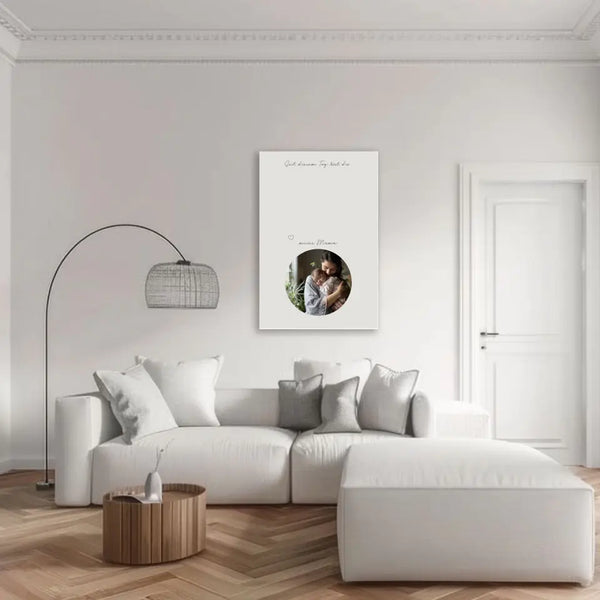 Personalisiertes Bild Muttertag - Tag an dem du meine Mama wurdest