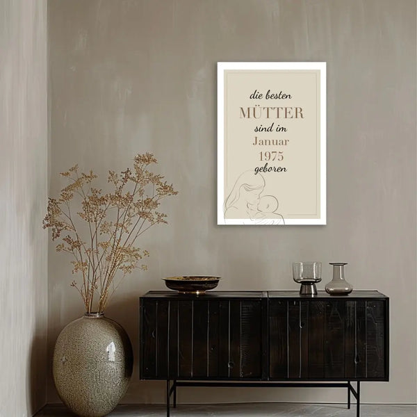 Personalisiertes Bild Muttertag - Die besten Mütter