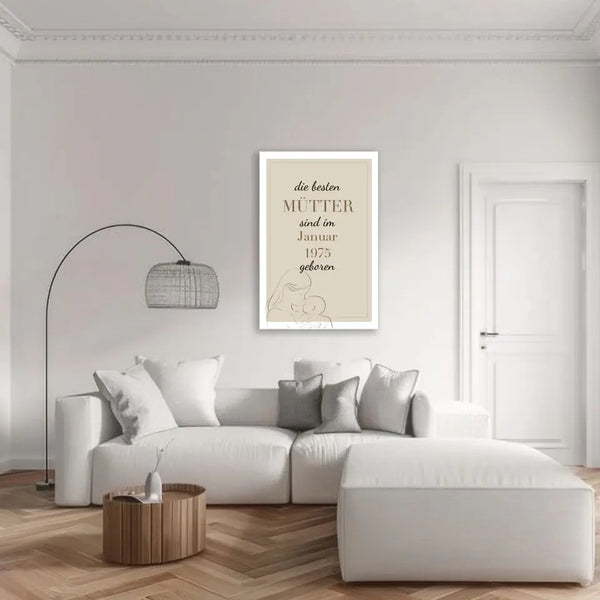 Personalisiertes Bild Muttertag - Die besten Mütter