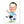 Laden Sie das Bild in den Galerie-Viewer, Karikatur vom Foto - Fussballspieler Blau-Weiss (ca2025) - Lustige individuelle Karikatur vom eigenen Foto