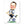 Laden Sie das Bild in den Galerie-Viewer, Karikatur vom Foto - Fussballspieler Weiss-Schwarz (ca2026) - Lustige individuelle Karikatur vom eigenen Foto