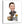 Laden Sie das Bild in den Galerie-Viewer, Karikatur vom Foto - Garten Chef WB (ca225wb) - Lustige individuelle Karikatur vom eigenen Foto