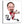 Laden Sie das Bild in den Galerie-Viewer, Karikatur vom Foto - Fussball weiss rot (andere Vereins-Shirts mgl.) WB (ca309wb) - Lustige individuelle Karikatur vom eigenen Foto