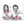 Laden Sie das Bild in den Galerie-Viewer, Karikatur vom Foto - Fussball weiss rot (andere Vereins-Shirts mgl.) Paar Zeichnung mit rot (ca309couple-pen-red) - Lustige individuelle Karikatur vom eigenen Foto