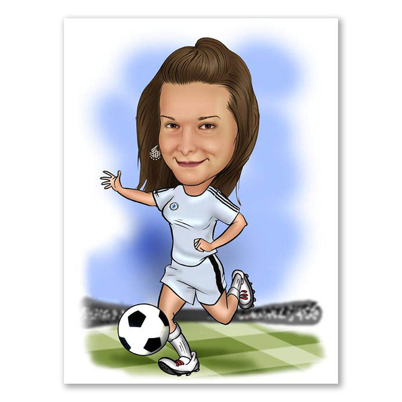 karikatur-vom-foto-flinke-fu-ballerin-ca920-lustige-karikatur-von
