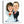 Laden Sie das Bild in den Galerie-Viewer, Karikatur vom Foto - Hochzeitstag zum feiern (cju131) - Lustige individuelle Karikatur vom eigenen Foto