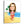 Laden Sie das Bild in den Galerie-Viewer, Karikatur vom Foto - Frau am Strand (cju164) - Lustige individuelle Karikatur vom eigenen Foto