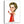 Laden Sie das Bild in den Galerie-Viewer, Karikatur vom Foto - Elegant in rot (cju372) - Lustige individuelle Karikatur vom eigenen Foto