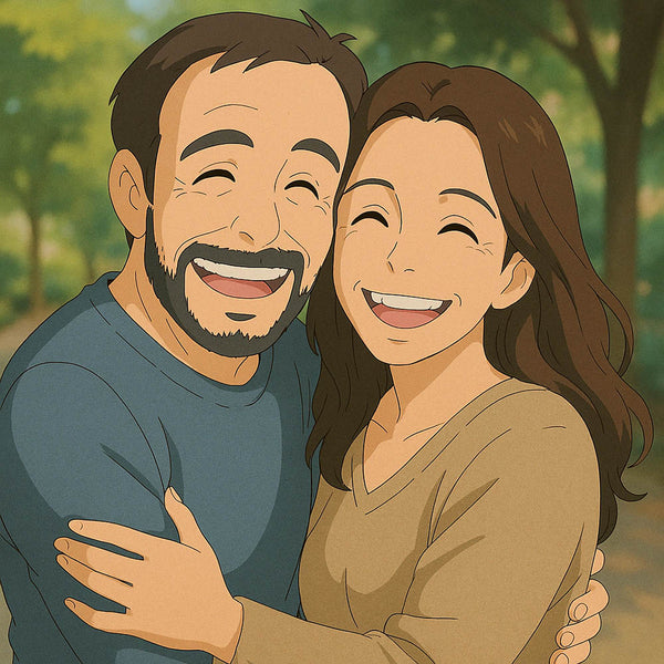 Pop-Art vom Foto - Ghibli Style (ghi001) - Künstlerisches Pop-Art Bild vom eigenen Foto