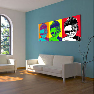 Pop-Art vom Foto - 3-Warhol pure 03 (wpu-3-03) - Künstlerisches Pop-Art Bild vom eigenen Foto