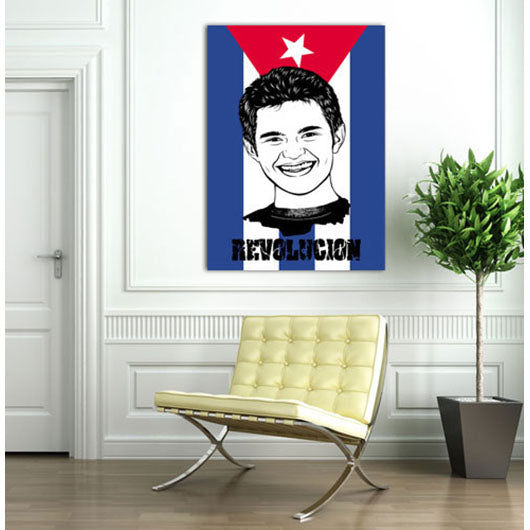 Pop-Art vom Foto - Che Guevara 1 (che1) - Künstlerisches Pop-Art Bild vom eigenen Foto