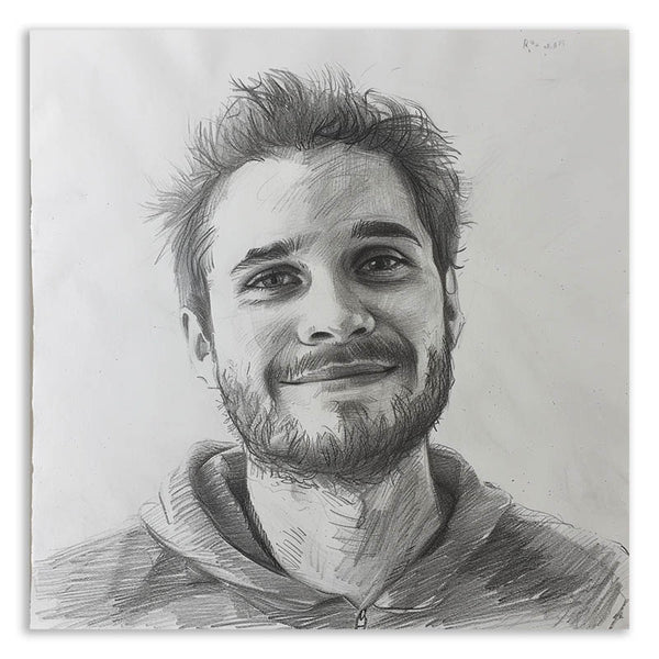 Digitale Bleistift-Zeichnung vom Foto (d-zei-b)