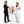 Laden Sie das Bild in den Galerie-Viewer, Fingerabdruck-Leinwand - Herzchen Hintergrund - Fingerabdruck Leinwand