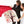 Laden Sie das Bild in den Galerie-Viewer, Fingerabdruck-Leinwand - Herzchen Hintergrund - Fingerabdruck Leinwand