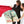 Laden Sie das Bild in den Galerie-Viewer, Fingerabdruck-Leinwand - Herzchen Cloud - Fingerabdruck Leinwand