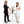 Laden Sie das Bild in den Galerie-Viewer, Fingerabdruck-Leinwand - Herzchen Schwarz - Fingerabdruck Leinwand