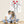 Laden Sie das Bild in den Galerie-Viewer, Fingerabdruck-Leinwand - Herzballon - Fingerabdruck Leinwand