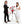 Laden Sie das Bild in den Galerie-Viewer, Fingerabdruck-Leinwand - 4-Herzens-Baum Braun - Fingerabdruck Leinwand