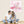 Laden Sie das Bild in den Galerie-Viewer, Fingerabdruck-Leinwand - Hochzeitstauben pink - Fingerabdruck Leinwand