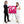 Laden Sie das Bild in den Galerie-Viewer, Fingerabdruck-Leinwand - Weltkarte Pink - Fingerabdruck Leinwand