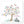 Laden Sie das Bild in den Galerie-Viewer, Fingerabdruck-Leinwand - Baum Fruehling - Fingerabdruck Leinwand