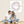 Laden Sie das Bild in den Galerie-Viewer, Fingerabdruck-Leinwand - Blumenkranz - Fingerabdruck Leinwand