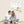 Laden Sie das Bild in den Galerie-Viewer, Fingerabdruck-Leinwand - Beach Fun Braun - Fingerabdruck Leinwand