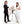 Laden Sie das Bild in den Galerie-Viewer, Fingerabdruck-Leinwand - Love-Baum Schwarz - Fingerabdruck Leinwand