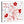 Laden Sie das Bild in den Galerie-Viewer, Fingerabdruck-Leinwand - Blume Rot - Fingerabdruck Leinwand