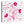Laden Sie das Bild in den Galerie-Viewer, Fingerabdruck-Leinwand - Blume Rosa - Fingerabdruck Leinwand