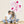 Laden Sie das Bild in den Galerie-Viewer, Fingerabdruck-Leinwand - Blume Rosa - Fingerabdruck Leinwand