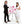 Laden Sie das Bild in den Galerie-Viewer, Fingerabdruck-Leinwand - Blume Rosa - Fingerabdruck Leinwand