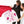 Laden Sie das Bild in den Galerie-Viewer, Fingerabdruck-Leinwand - Blume Rosa - Fingerabdruck Leinwand