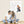 Laden Sie das Bild in den Galerie-Viewer, Fingerabdruck-Leinwand - Hochzeitspaar2 Männer an der Kette (fpca1002) - Fingerabdruck Leinwand