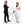 Laden Sie das Bild in den Galerie-Viewer, Fingerabdruck-Leinwand - Hochzeitspaar Karikatur (fpca1143) - Fingerabdruck Leinwand