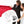 Laden Sie das Bild in den Galerie-Viewer, Fingerabdruck-Leinwand - Hochzeitspaar Karikatur (fpca1143) - Fingerabdruck Leinwand