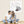 Laden Sie das Bild in den Galerie-Viewer, Fingerabdruck-Leinwand - Hochzeitspaar Karikatur Rot (fpca1143r) - Fingerabdruck Leinwand