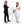 Laden Sie das Bild in den Galerie-Viewer, Fingerabdruck-Leinwand - Karikatur Familie SW (fpca1311s) - Fingerabdruck Leinwand
