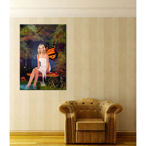 Fantasie-Portrait - Schmetterlings-Kunst - Fantasieportrait