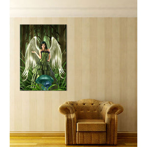 Fantasie-Portrait - Hell-grünes Elfen Portrait - Fantasieportrait